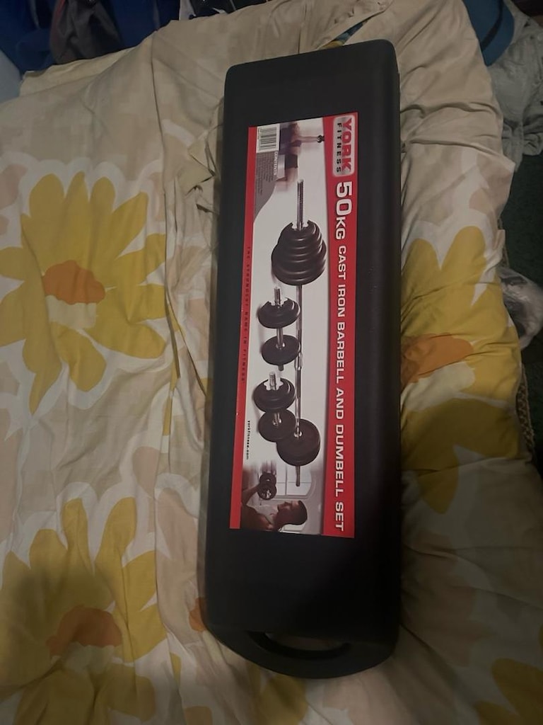 YORK 50kg Black Iron BB/DB Ağırlık Seti - 9