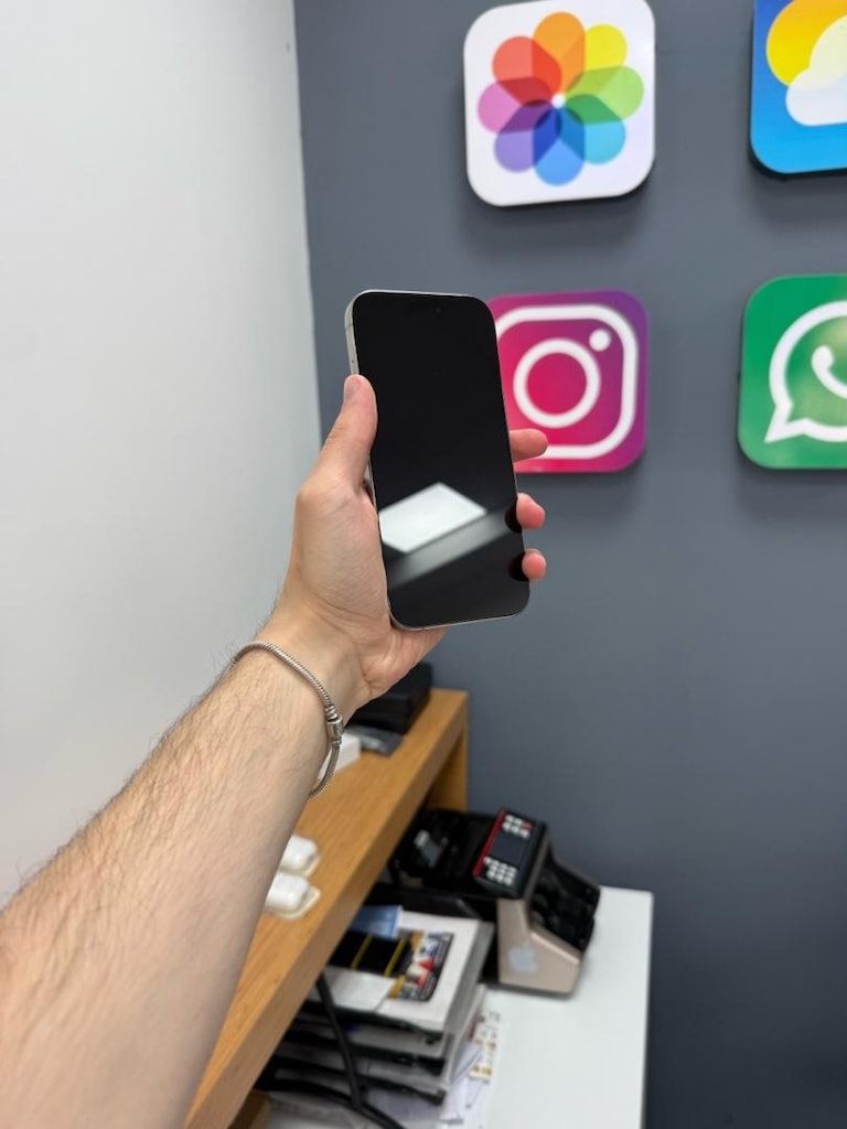 İphone 16 Pro 128 Gb Natural Titanium Temiz - 6