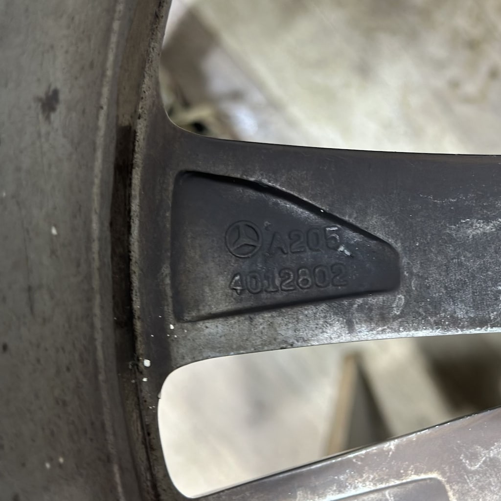 18 inç 5x112 Mercedes W205 OEM Jant Takımı 7,5-8,5 Offset 2. El - 5
