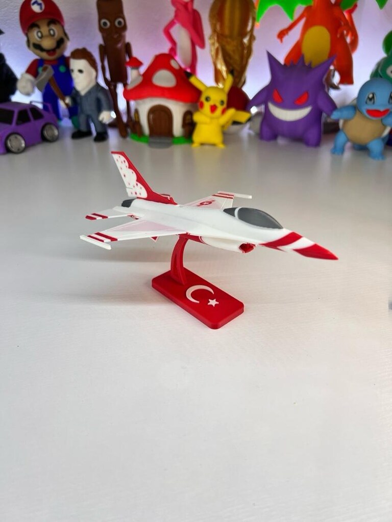 TÜRK Yıldızları Gösteri Uçağı F-16 - 4