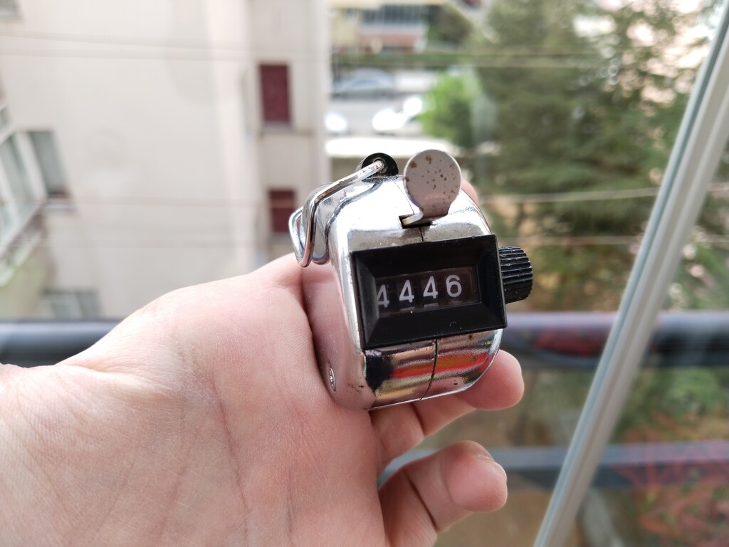 Eski Tip Mekanik Basmalı Sayaç - 3