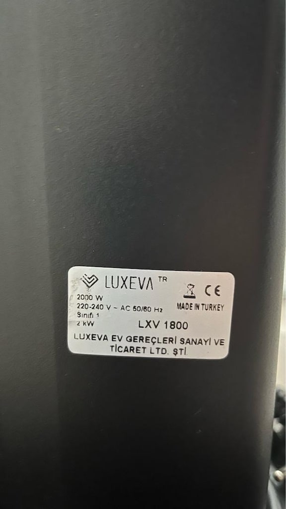 Luxeva LXV2000 infrared ısıtıcı - 3