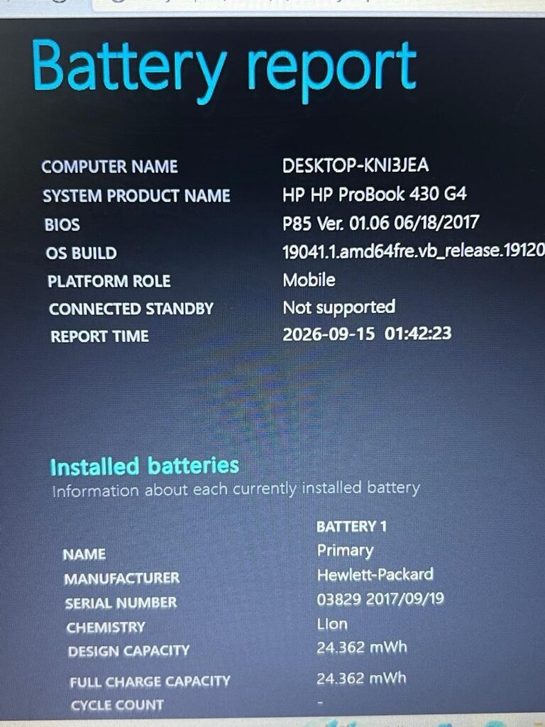 HP ProBook İ5-7200 /256M2 / KUTULU LAPTOP - 8
