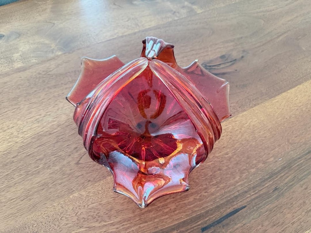 murano kırmızı şekerlik - 5