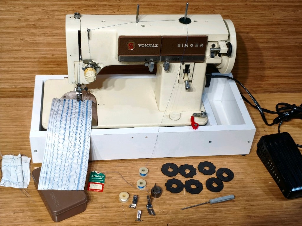 Singer 298 dikiş makinesi sıfır ayarında - 3