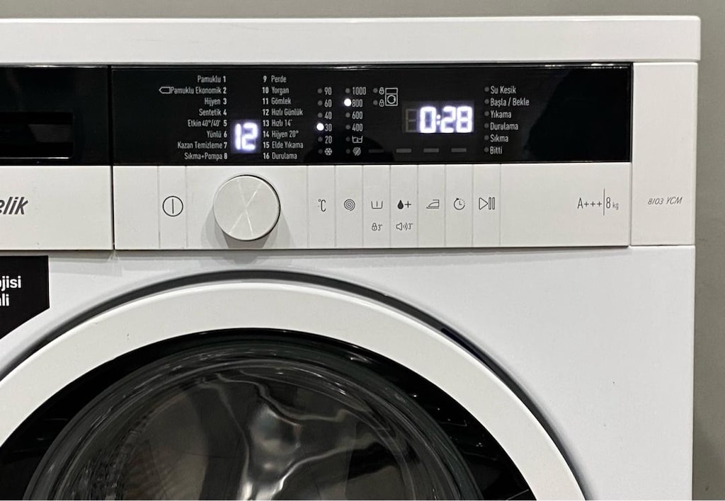 Arçelik 8 Kg Piano Serisi İnverter A+++ Çamaşır Makinesi - 4