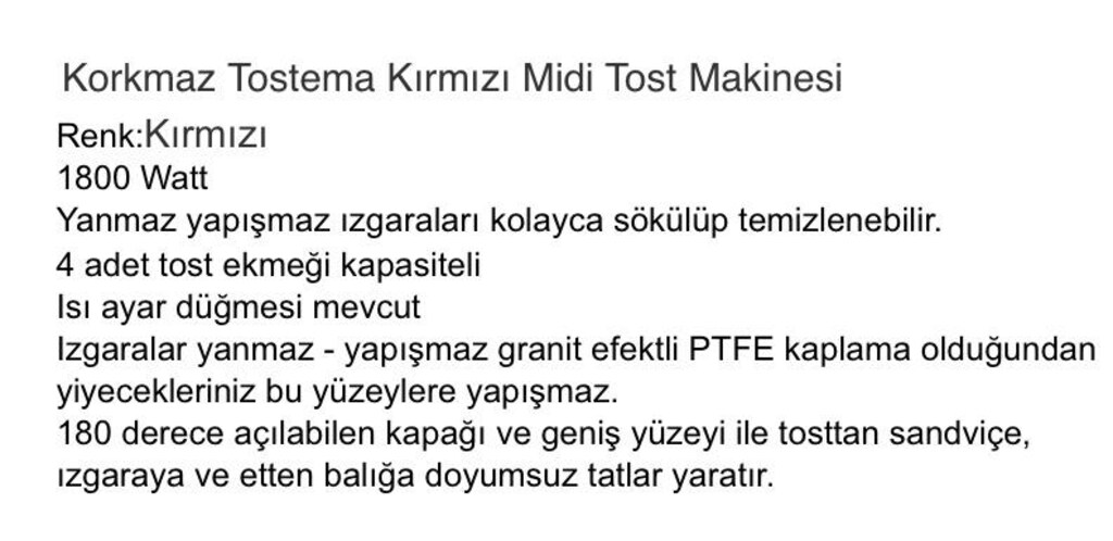 korkmaz tost makinası - 15