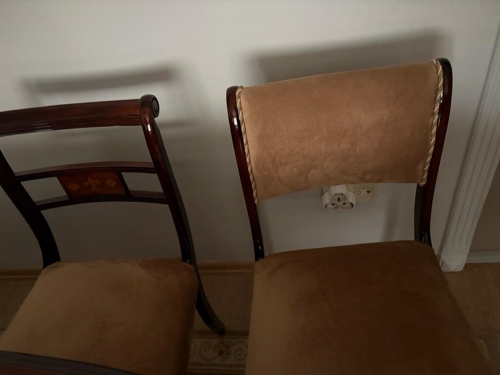AHŞAP MASA KONSOL SANDALYE TAKIMI - 3