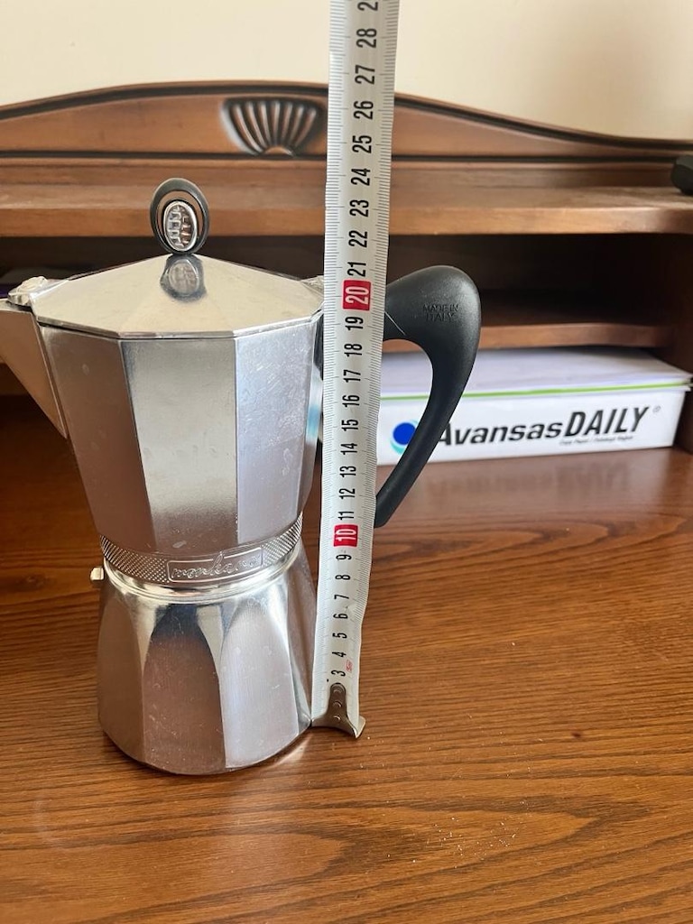 Büyük Boy GAT İtalyan Moka Potu (12 Fincanlık) İndüksiyon Uyumlu Seri