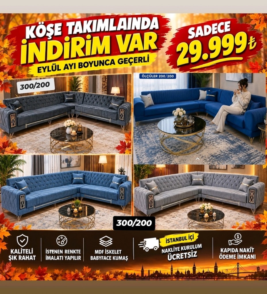 KOLTUK TAKIMI/ ÇEKYAT / KÖŞE TAKIMI - 10