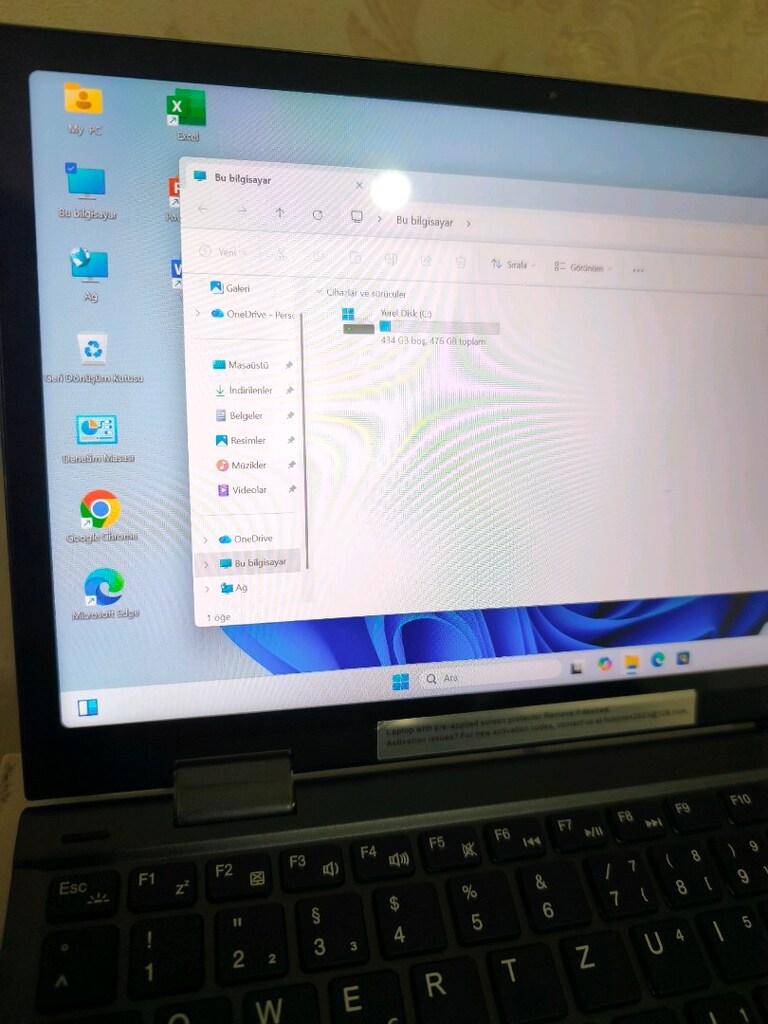 Sıfır Notebook Win 11 pro Dokunmatik Ekran - 3