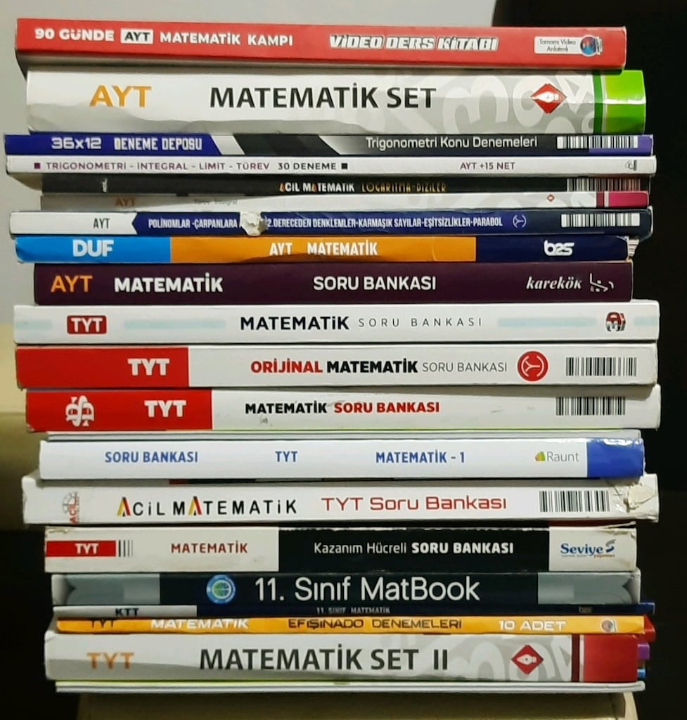 YKS TYT AYT Soru Bankası Kitapları - 7