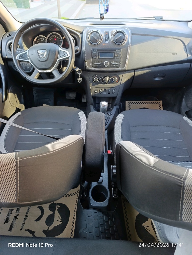 Dacia Sandero Stepway hasarsiz boyasız Kazasiz 48bin km - 16