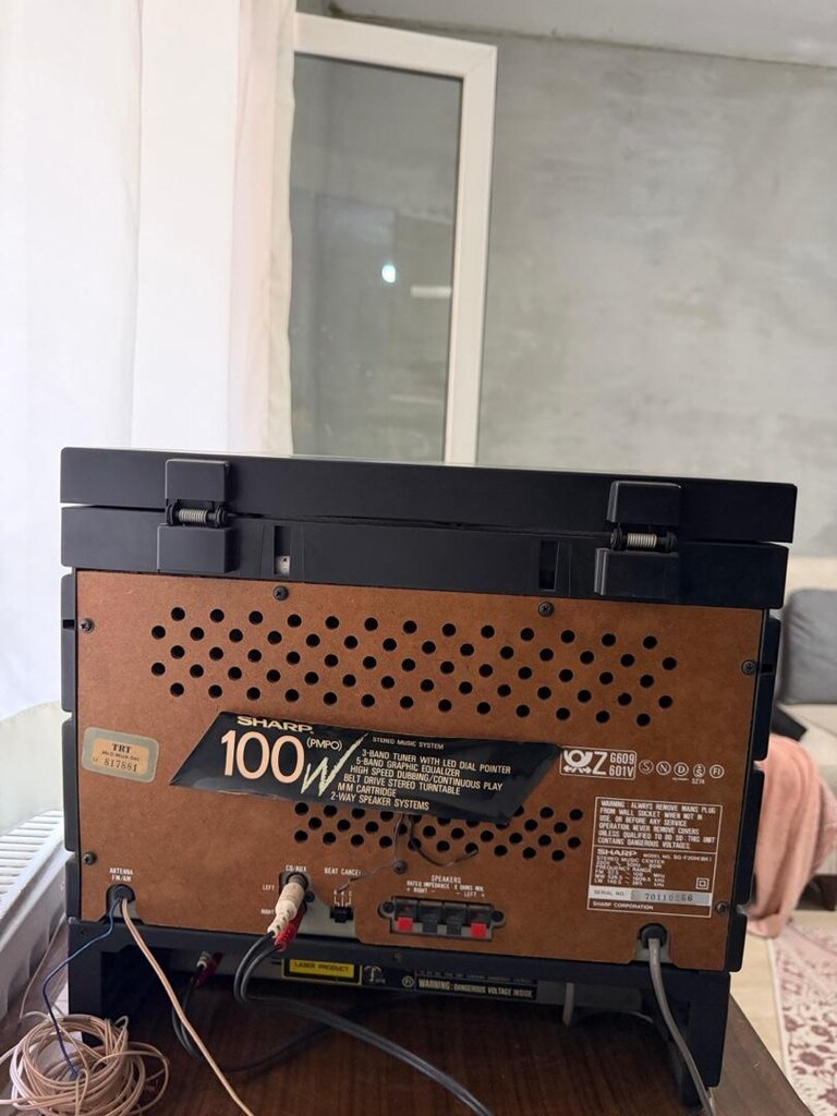 Plak çalar ve çift kaset çalar SG-F800 - 3