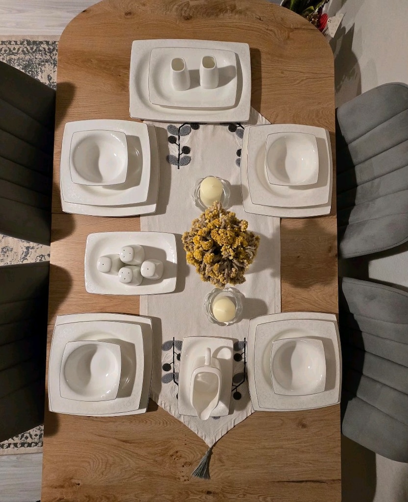 Karaca Fine Bone Yemek Takımı Seti - 8