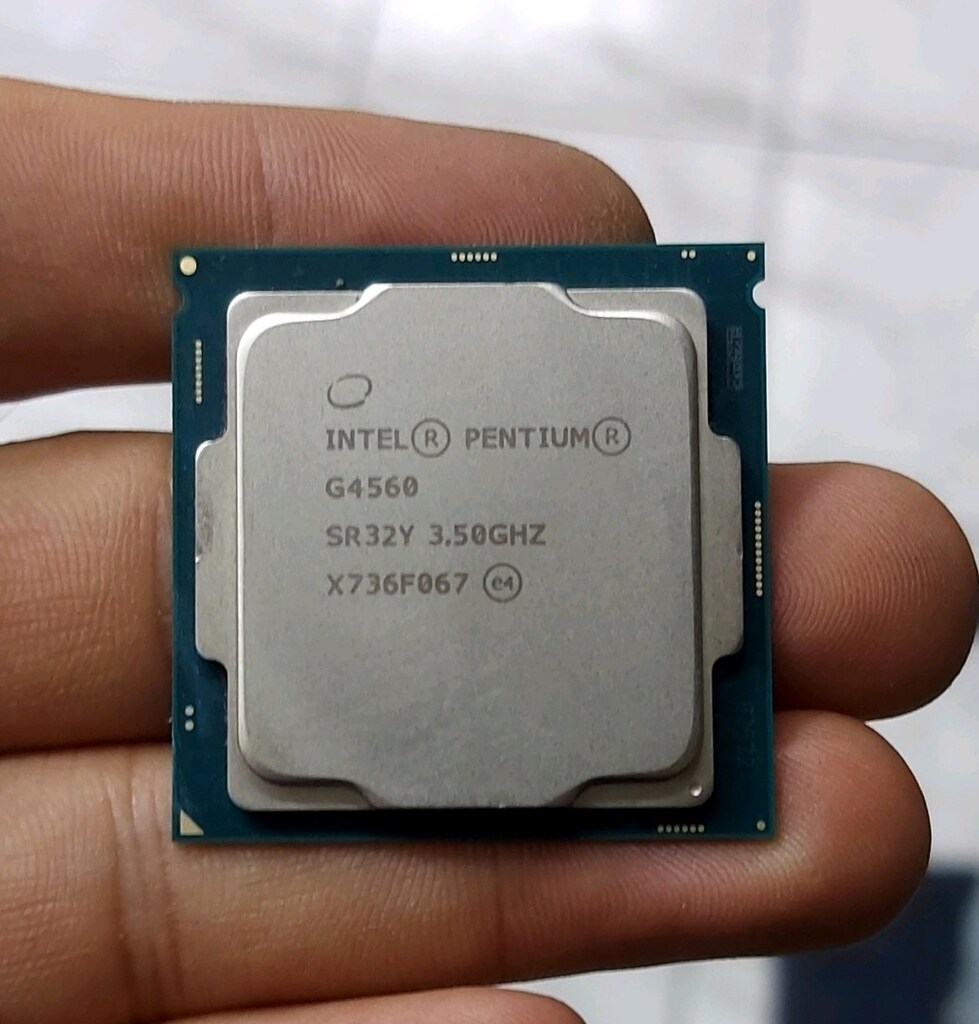 intel pentium G4560 islemci - 2