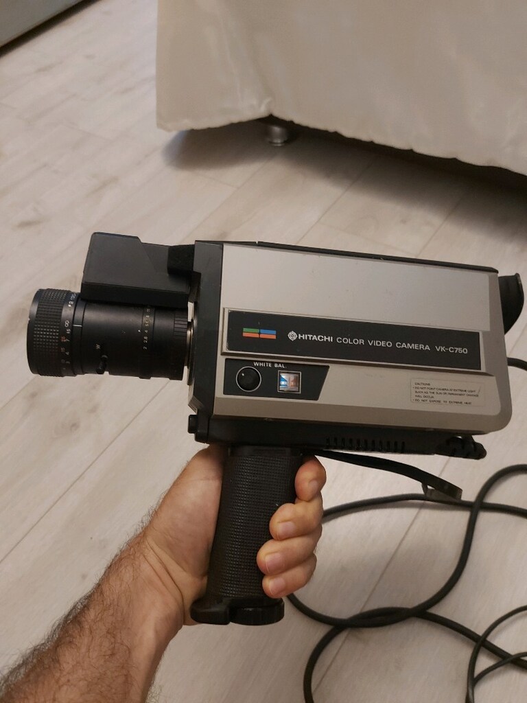 Efsane Hitachi VK-C750 Kamera Video - 8