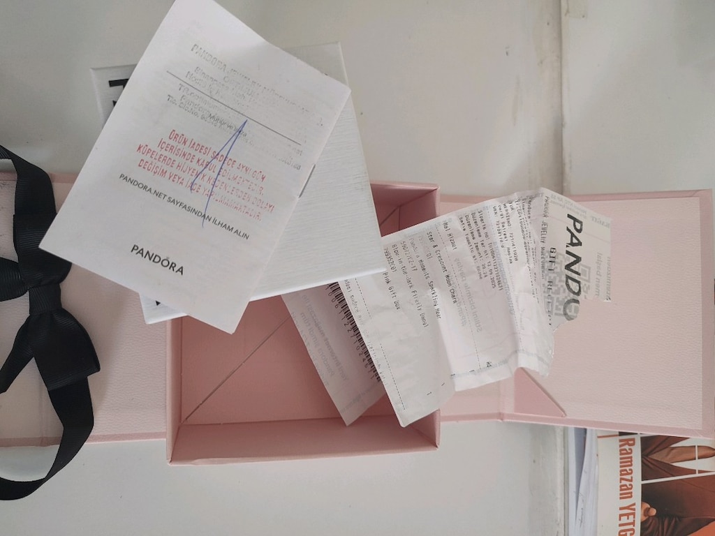 Pandora bileklik + 2 adet charm - 8
