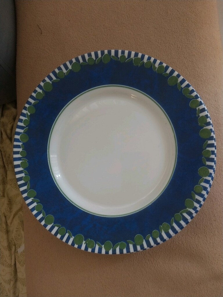 6 adet servis tabağı - 2