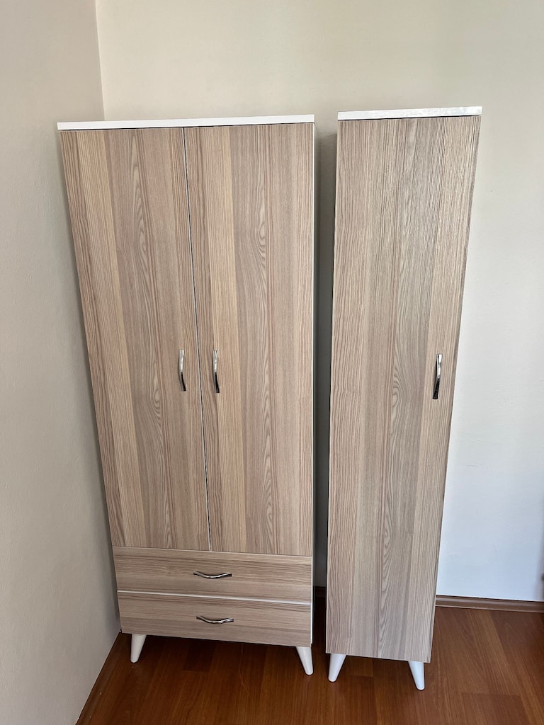 Çok Fonksiyonlu, Modern Giysi ve Raf Dolabı
