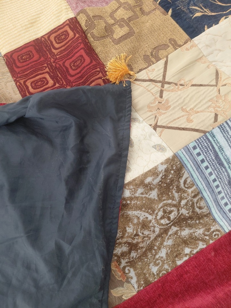 Örtü ,içi polyester, dışı kumaş , Özel El Yapımı, Battal Boy - 3