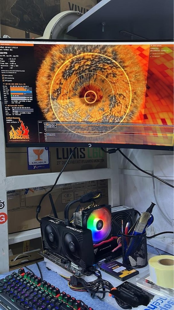 PNY RTX 4070 SUPER VERTO - KUTULU FATURALI BAKIMLARI YAPILDI - 8