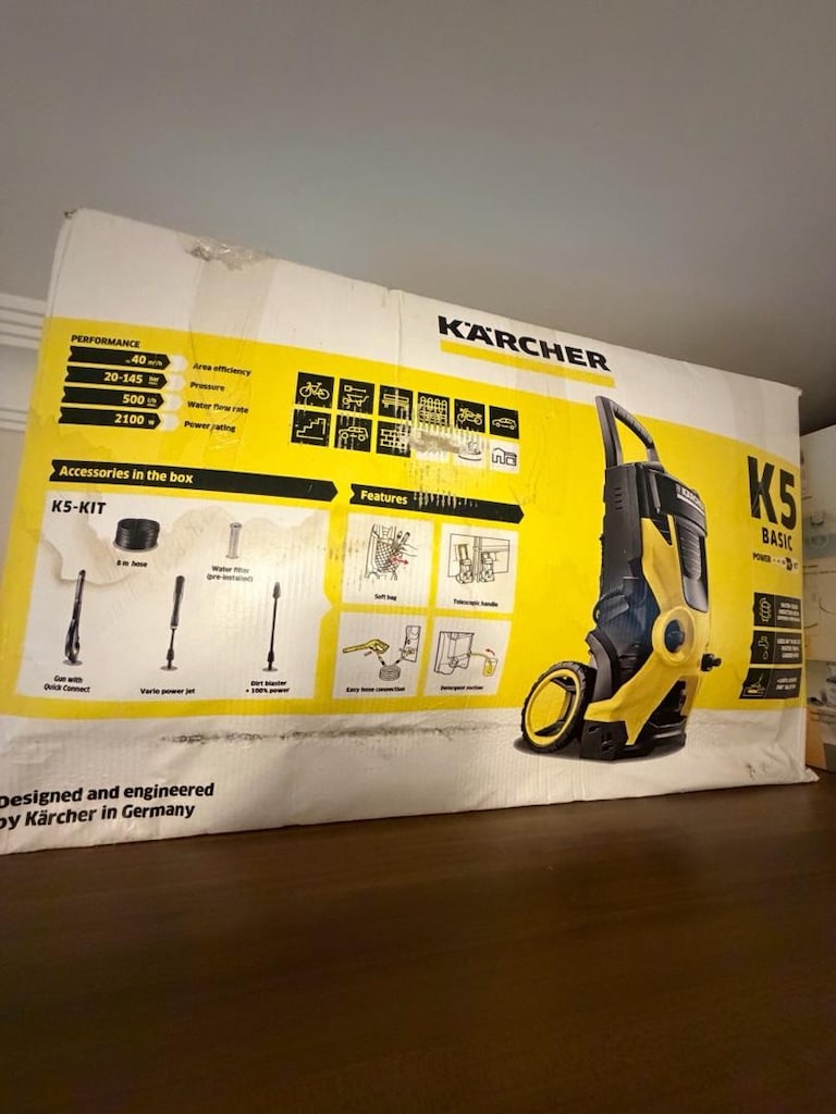 KARCHER K5 BASİC SIFIR KUTUSU FATURALI GARANTİLİ - 2