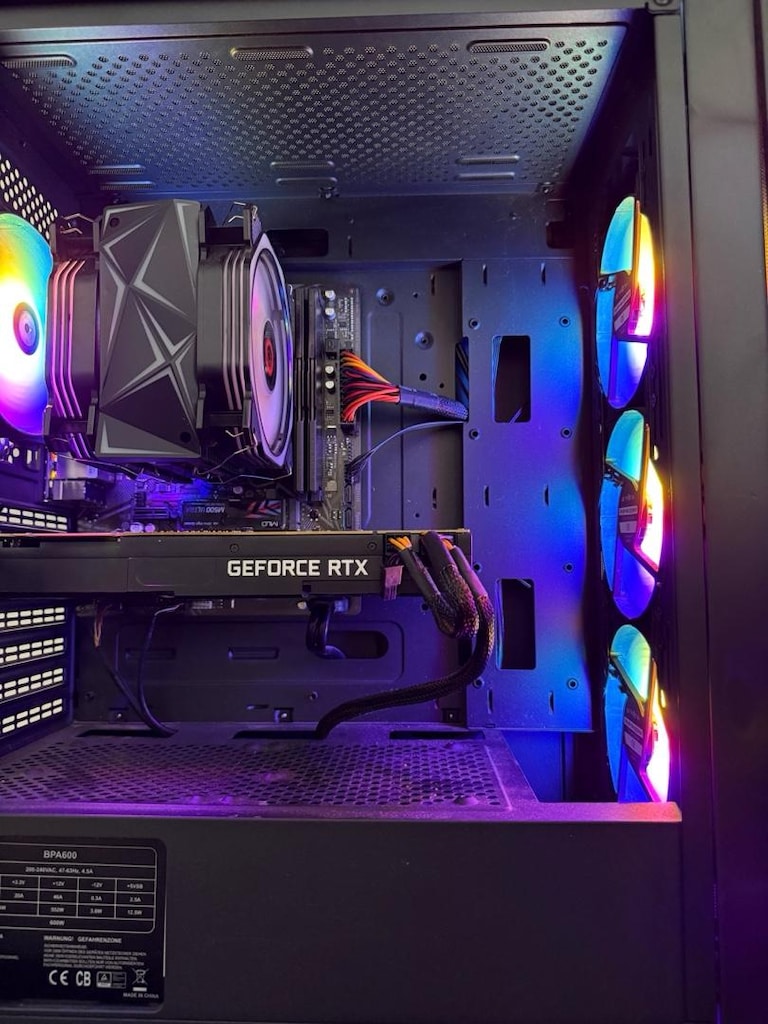R5 5600 RTX2070 SUPER 24'' 240HZ FULL SETUP Her şey dahil Oyuncu PC - 4