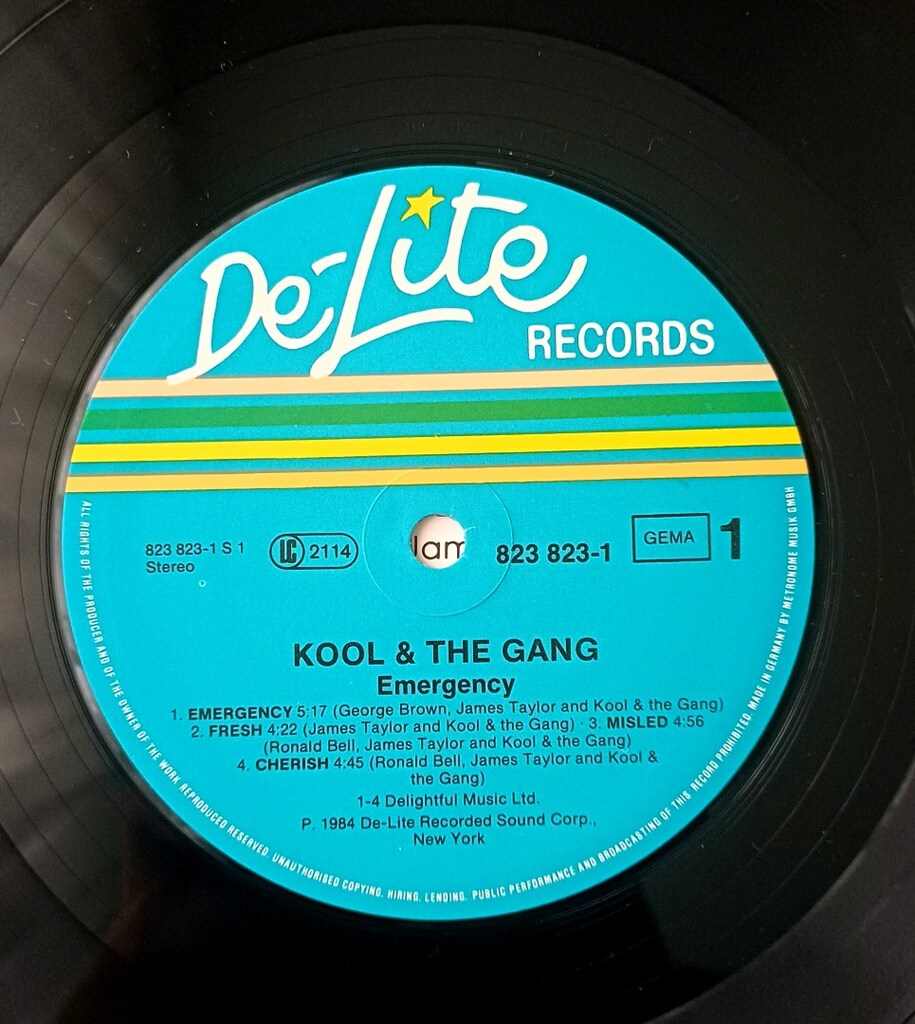 KOOL & THE GANG EMERGENCY DÖNEM LP PLAK - 6