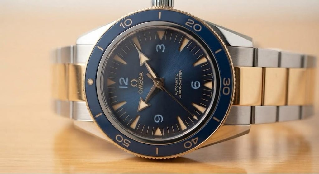 Omega Seamaster 300 18K Sedna Gold - 4