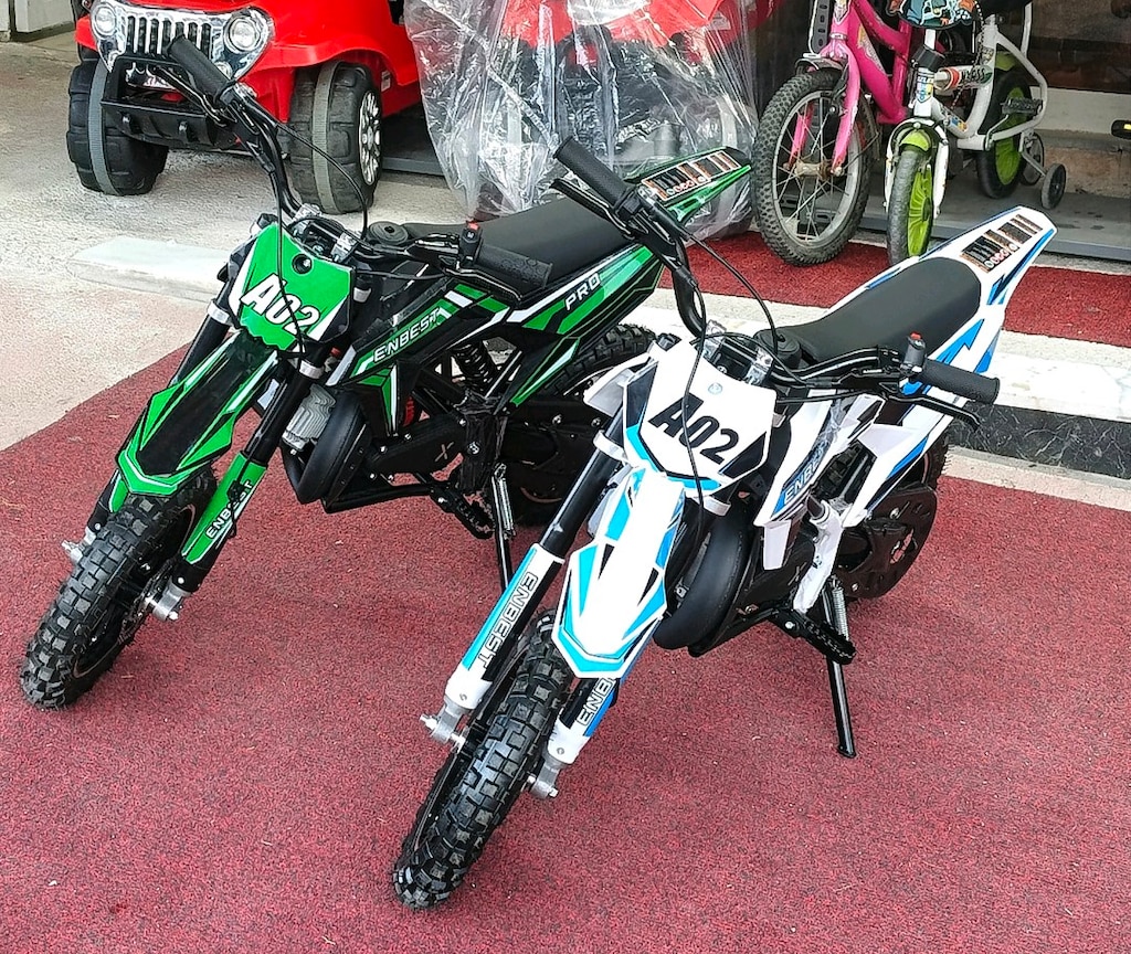 (AnkaCar ÇOCUK OTO GALERİ)SIFIR MİNİ CROSS BENZİNLİ 49CC MOTORBİSİKLER - 6