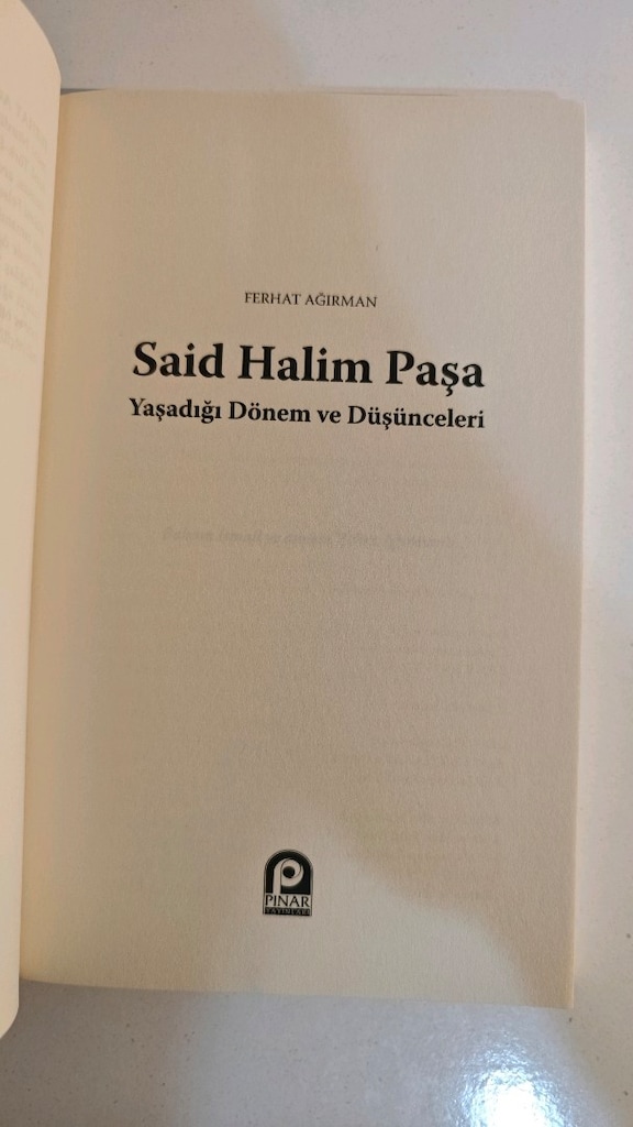 Said Halim Paşa... Ferhat Ağırman - 3