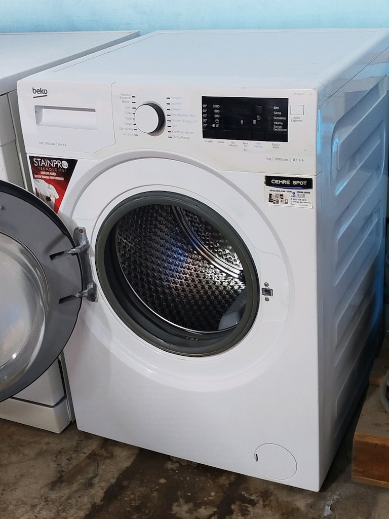 BEKO 9 KG ÇAMAŞIR MAKİNESİ İZMİR İÇİ 3 AY GARANTİMİZ VARDIR - 8