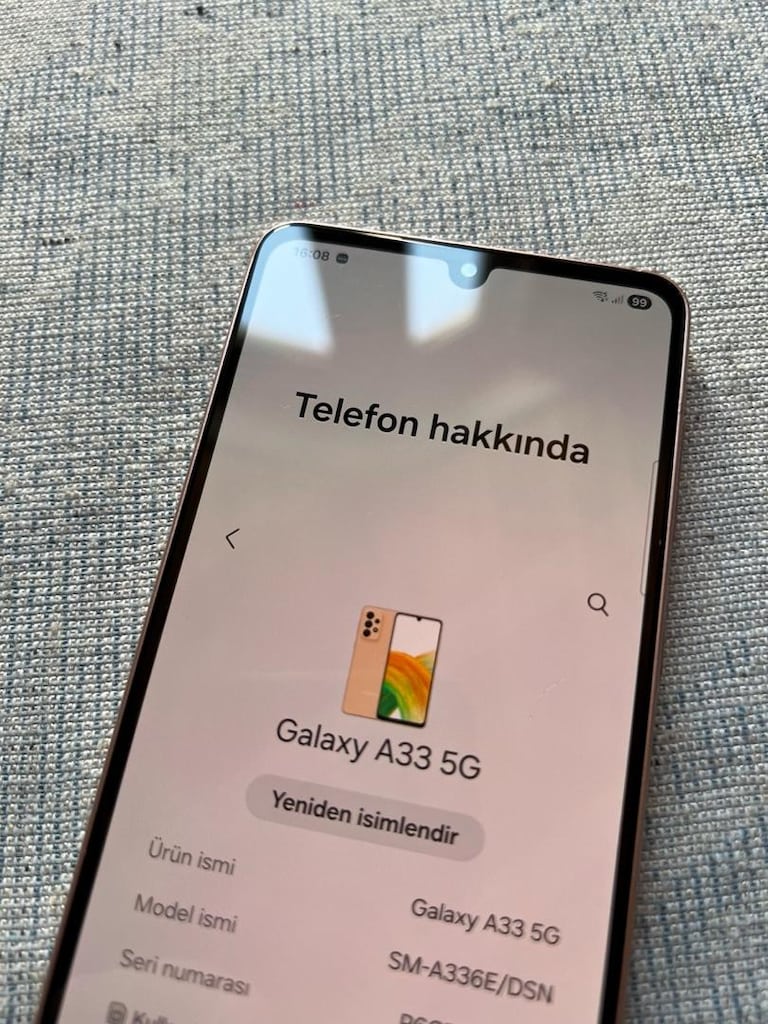 Samsung Galaxy A33 5G 128 GB 6 RAM Yurt içi Cihaz Faturası - 4