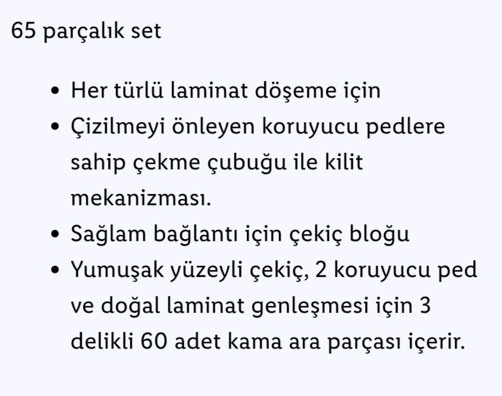 Parkside Laminant Parke Döşeme Seti 65 parça - 3