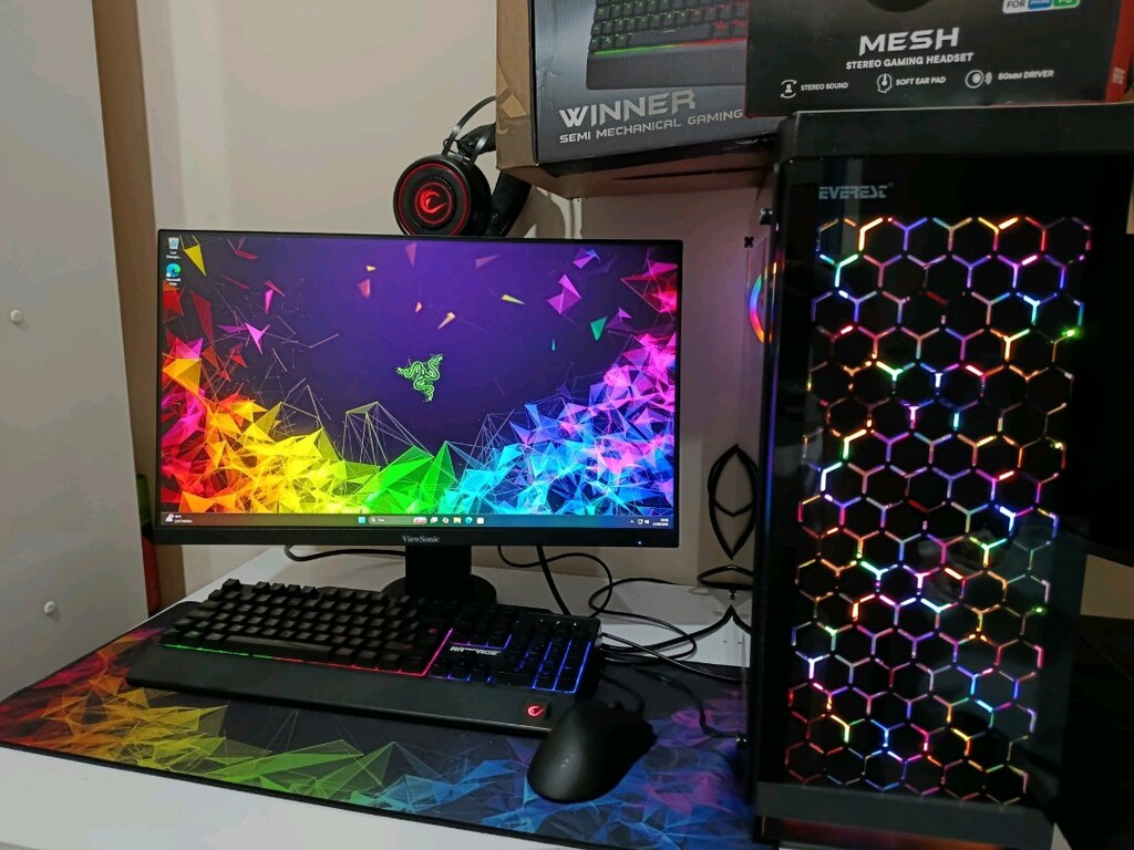 RYZEN 5 5500/GTX 1060/16GB RAM/144 HZ HER ŞEY DAHİL GAMİNG SET - 5
