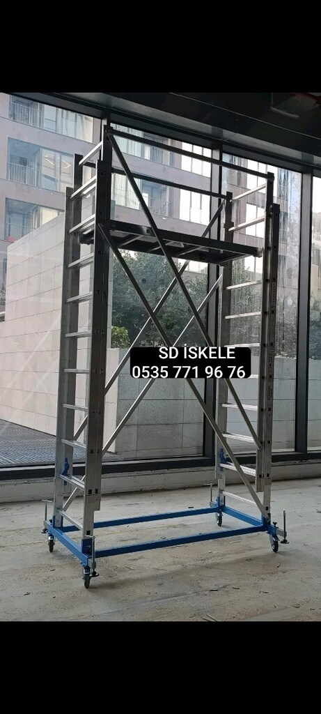 Alüminyum Teleskopik İskele 6 MT - 3