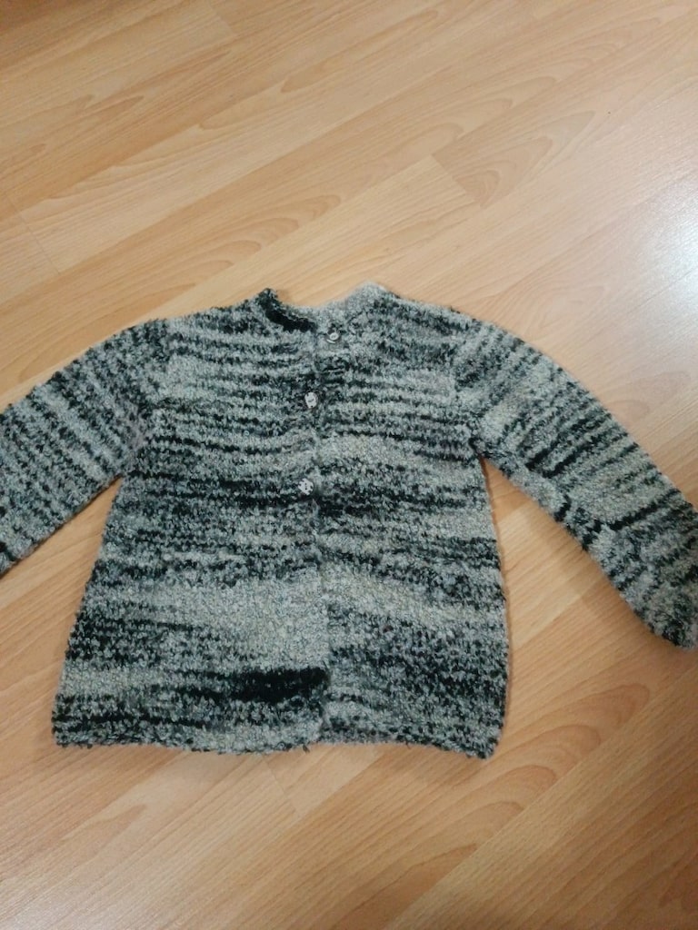 çocuk kadife pijama hirka sweat - 9