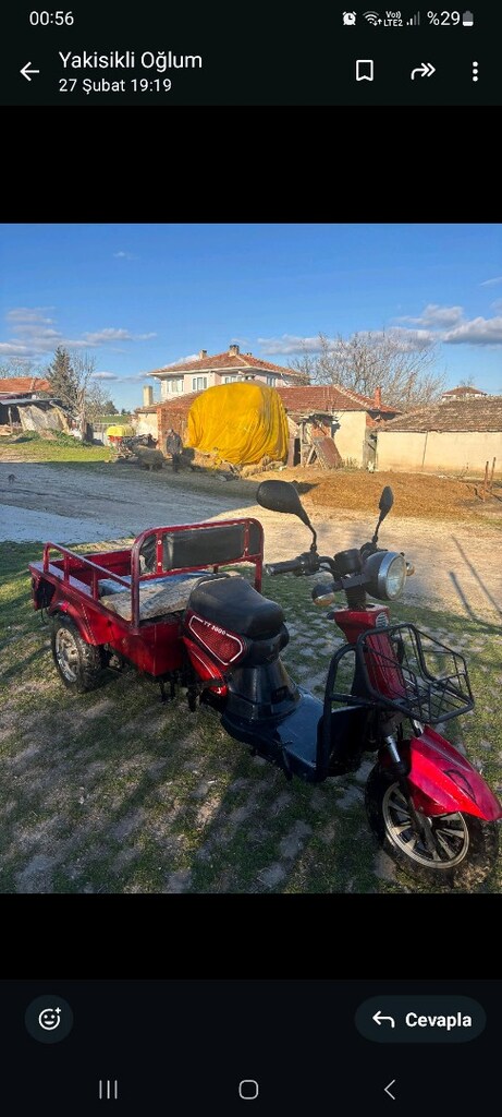 3 tekerlekli elektrikli bisiklet - 4