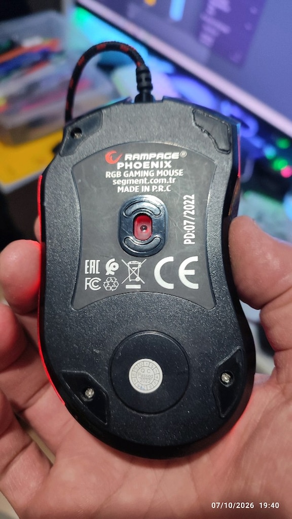 RAMPAGE PHOENİX RGB LEDLİ OYUNCU MAUSE - 4