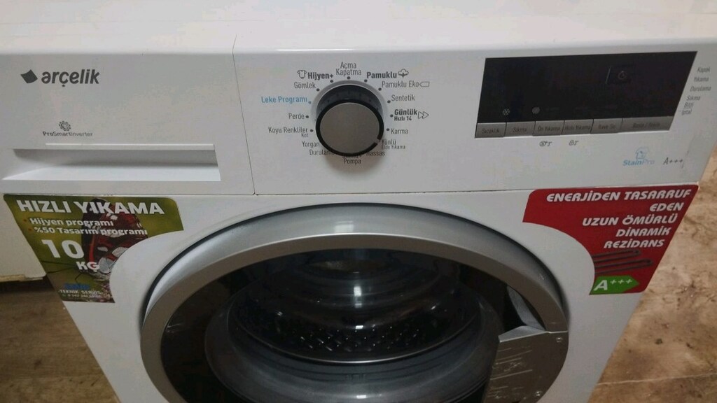 10 kilo arçelik çamaşır makinesi invertiir - 2