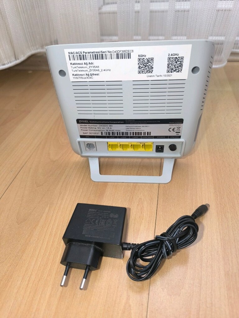 ZYXEL DX3200-BO WİFİ-6 VDSL2 İNTERNET MODEM ÇEŞİTLERİ - 2