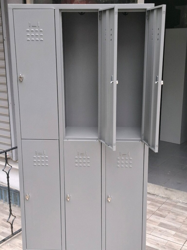 6 KAPAKLI METAL SOYUNMA DOLABI ÜCRETSİZ TESLİMAT - 2