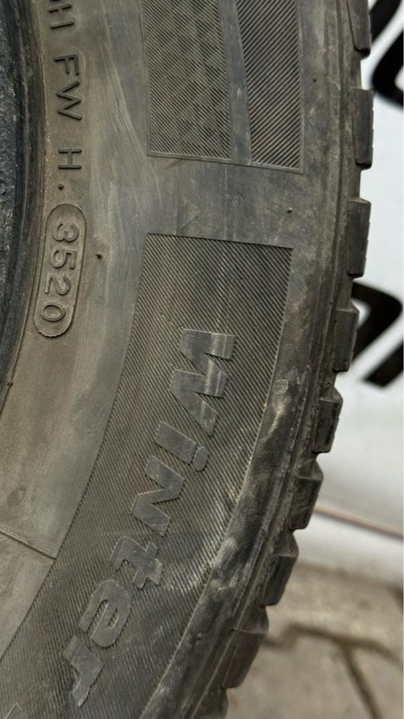 195/65/15 2adet hankook kışlık lastik - 7