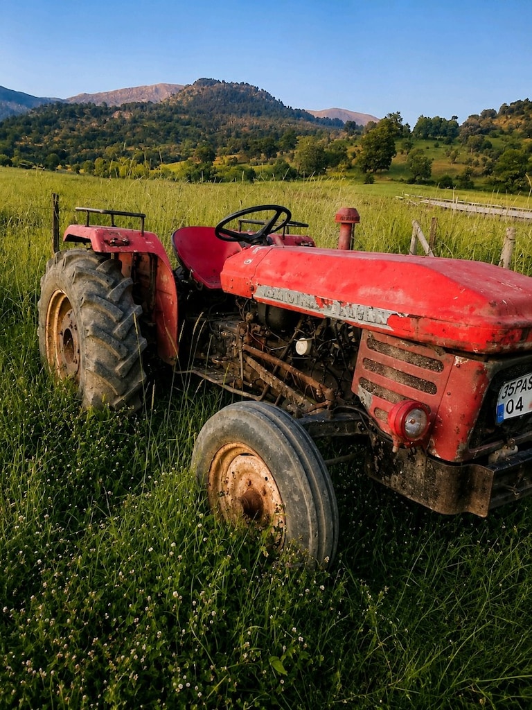 1976 LEYLAND TRAKTÖR + PULLUK | ÇALIŞIR DURUMDA | MASRAFSIZ - 3