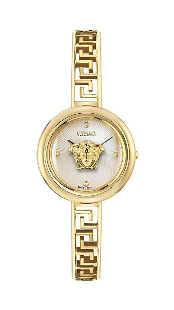 Versace VRSCVE5F00226 Medusa Eclipse Altın Rengi Çelik Kadın Kol Saati - 8