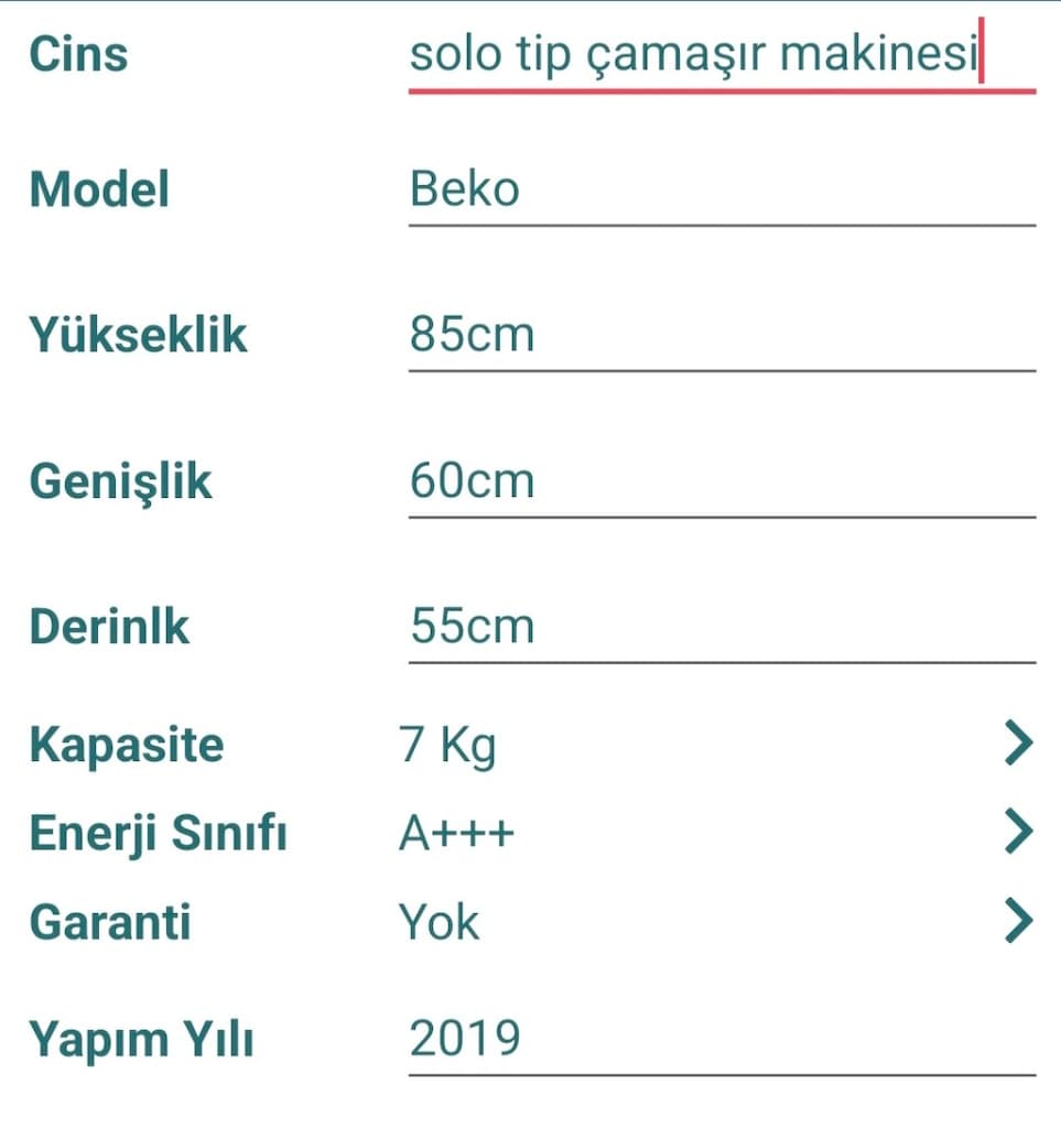 Beko çamaşır makinesi - 7