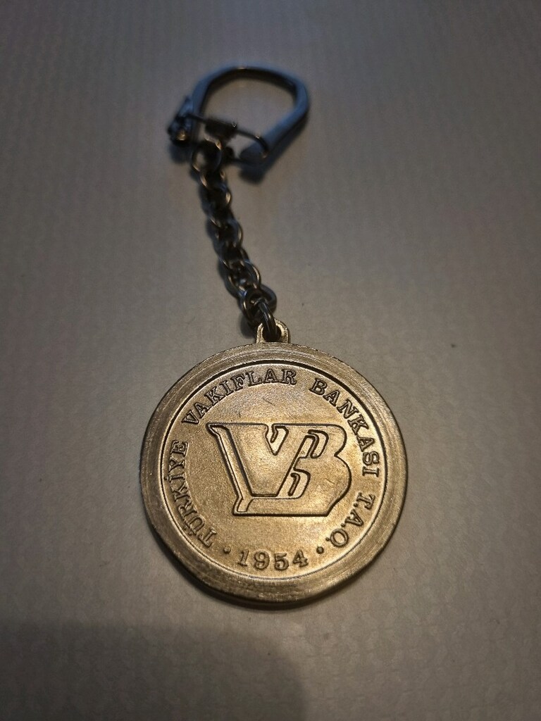1973 Cumhuriyet 50. Yıl VAKIFBANK ANAHTARLIK - 2