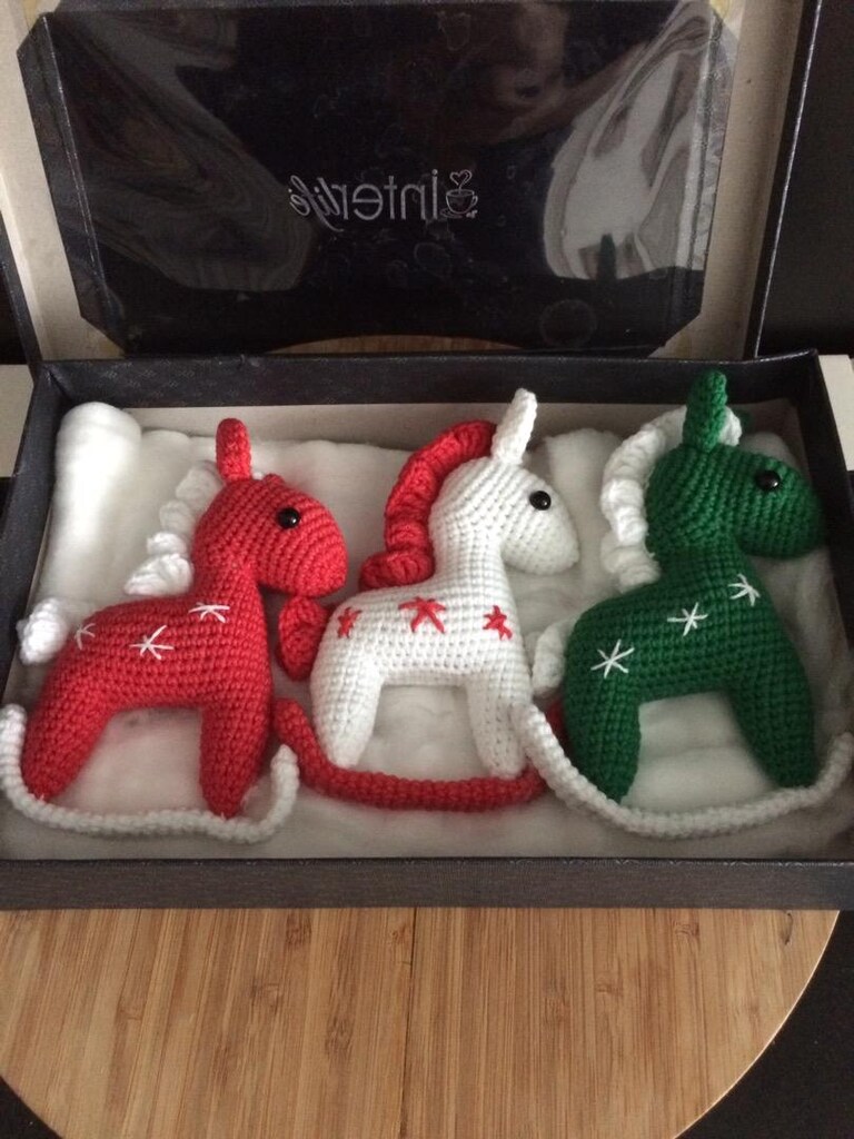 yılbaşı süsü amigurumi