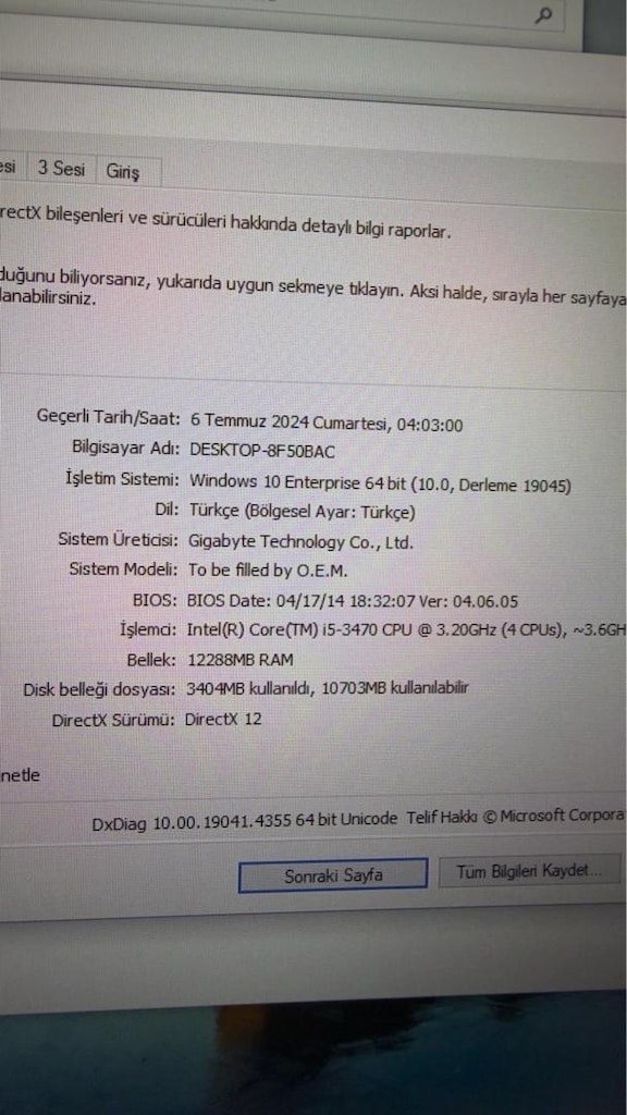 TEMİZ OYUNCU BİLGİSAYARI - 8